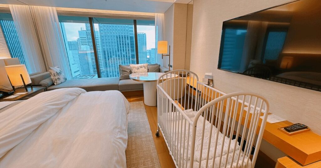 3ヶ月の息子ホテルデビュー！ウエスティンホテル横浜にポイントで無料宿泊してきました！